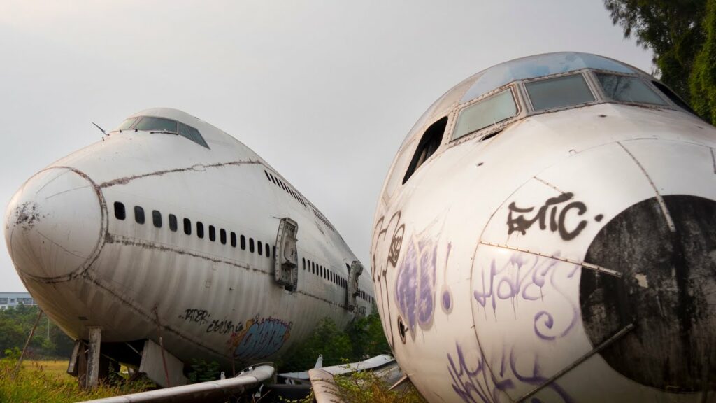 AIRPLANE GRAVEYARD BANGKOK